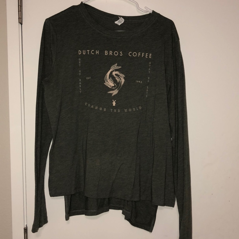 Green Dutch bros shirt